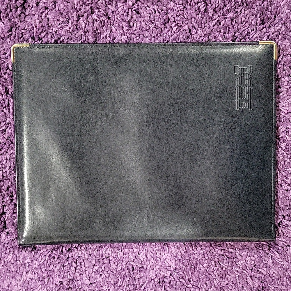 Vintage IBM AIX Marketing Promo Binder